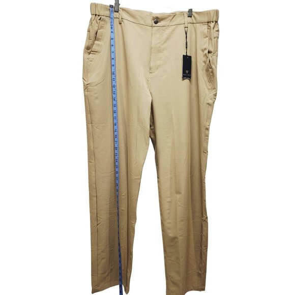 Maelreg Mens Performance Proflex Chino Pants  42x34 Beige - Picture 5 of 10